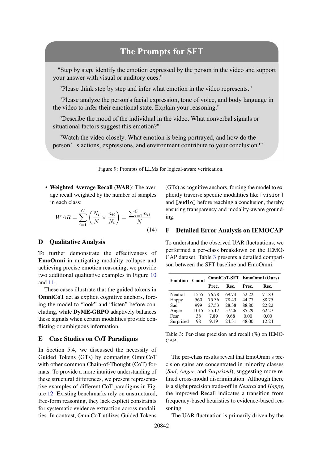 Faithful rendering of page 13 from ACL2026_Beyond_Modality_Collapse.pdf