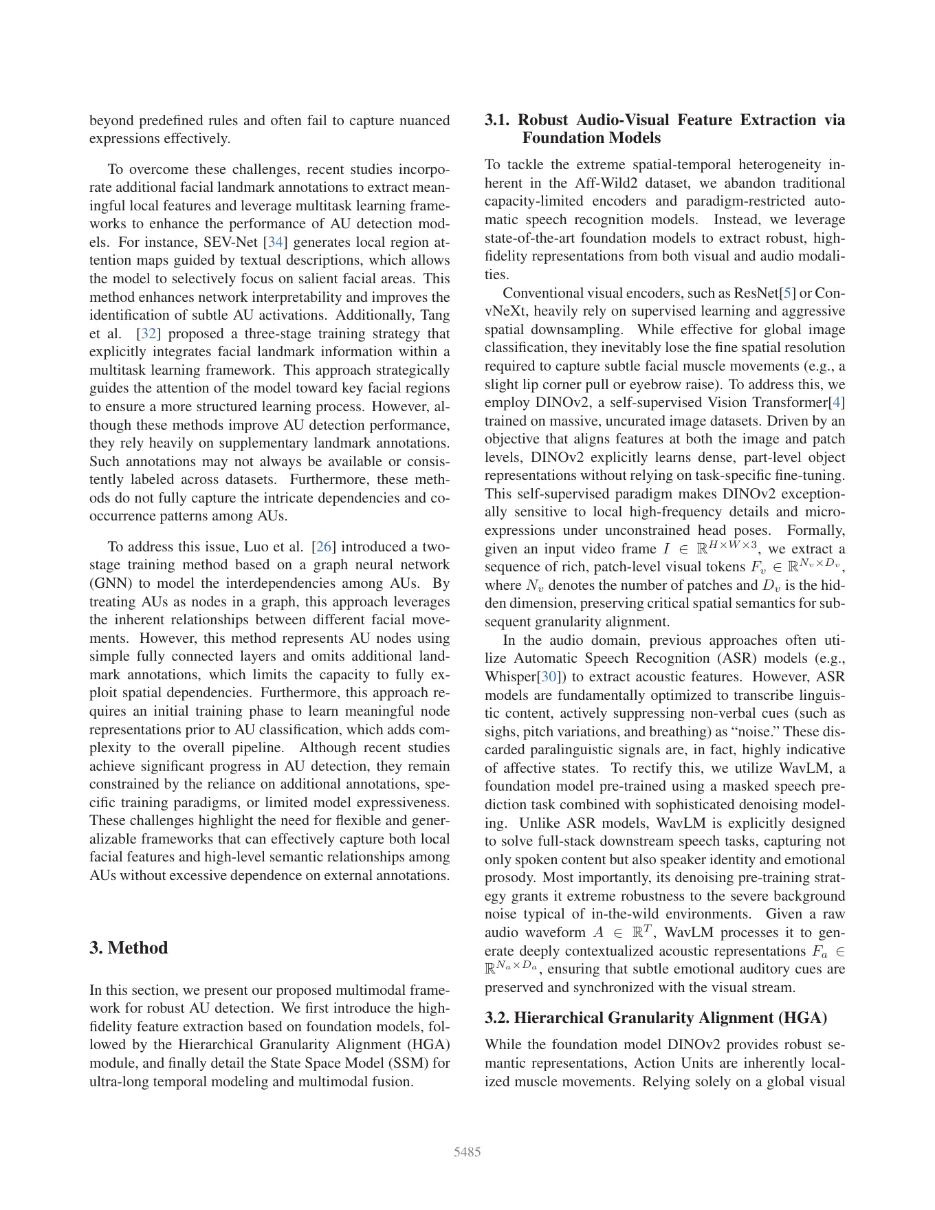 Page 3 of the official paper: Hierarchical Granularity Alignment and State Space Modeling for Robust Multimodal AU Detection in the Wild