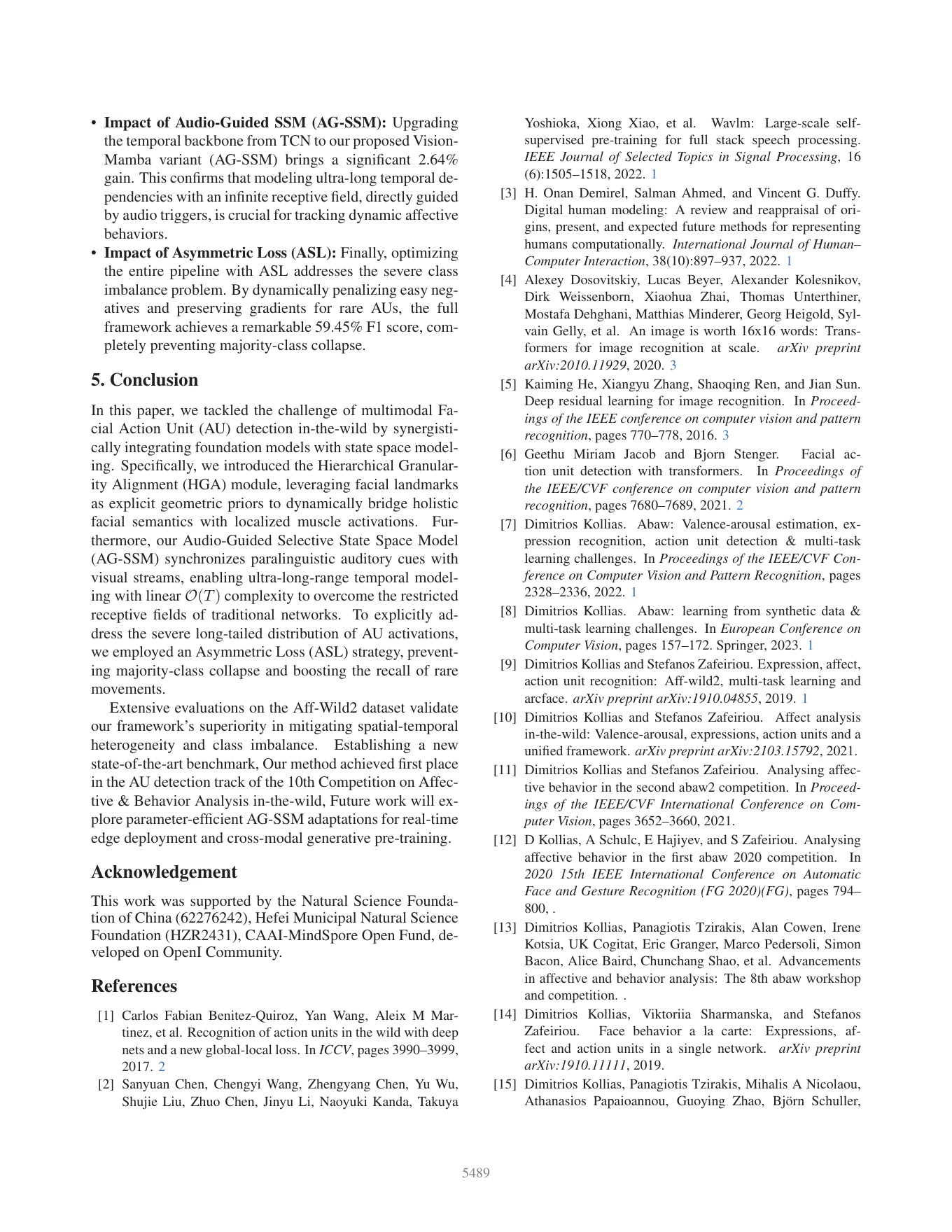 Page 7 of the official paper: Hierarchical Granularity Alignment and State Space Modeling for Robust Multimodal AU Detection in the Wild